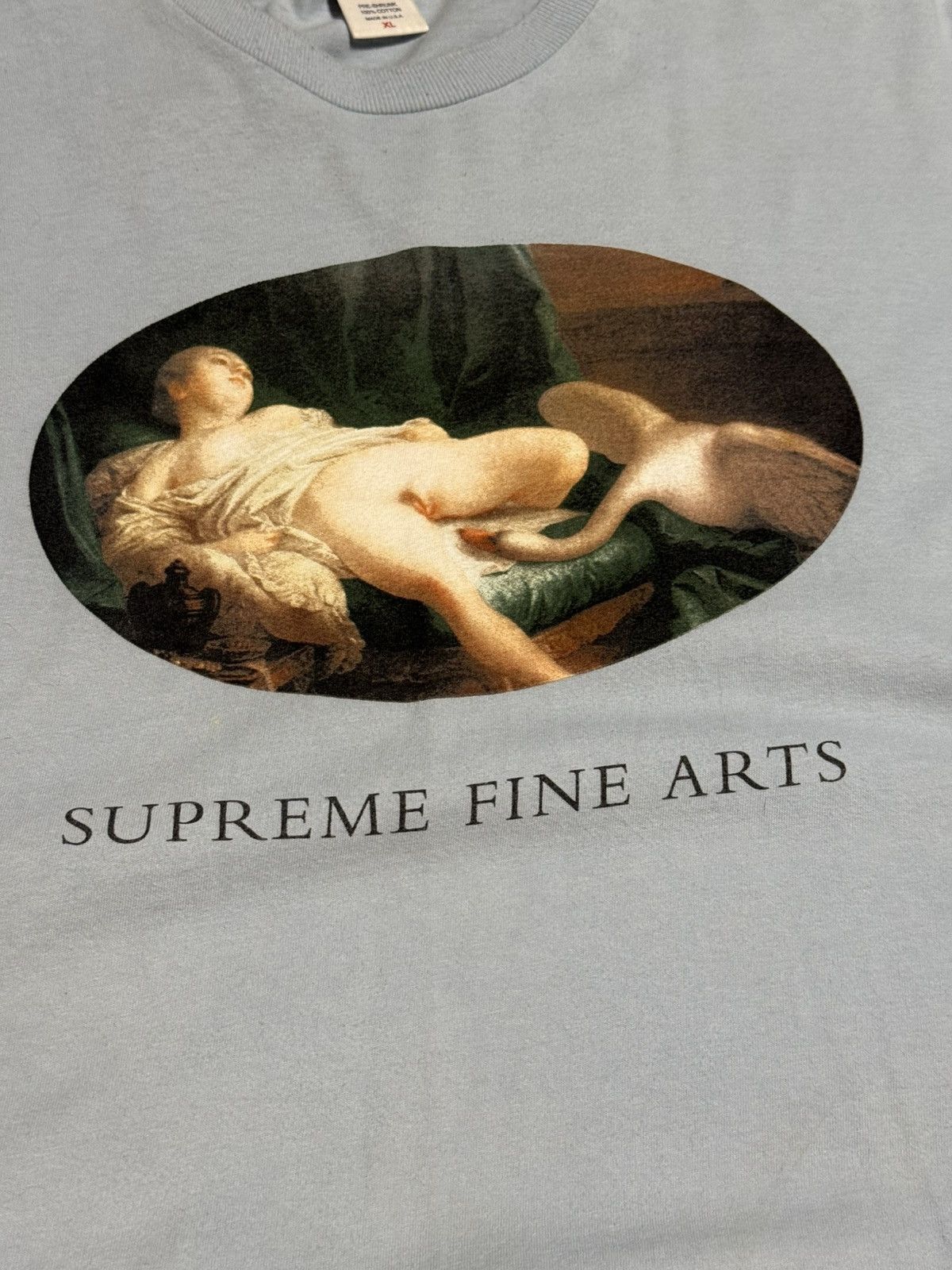 Supreme Supreme Leda and the Swan Tee XL Size US XL / EU 56 / 4 - 2 Thumbnail