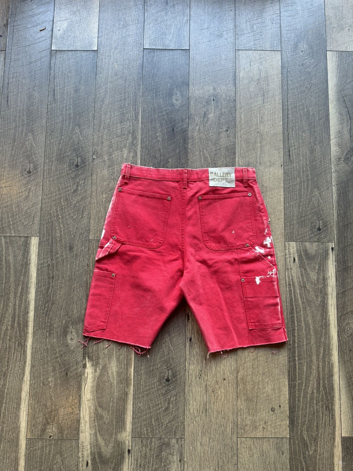 Gallery Dept. Gallery Dept Carpenter Paint Splatter Denim Shorts New - 34 Size US 34 / EU 50 - 2 Thumbnail