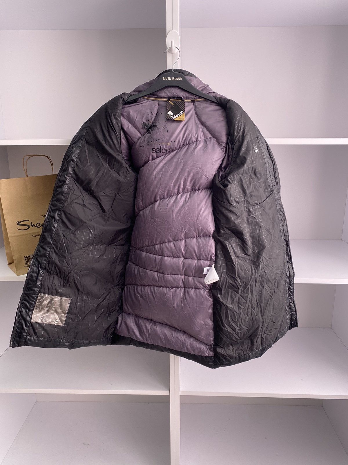 Salomon × Vintage Vintage Salomon Women’s outdoor Coat Jacket Size S / US 4 / IT 40 - 11 Thumbnail