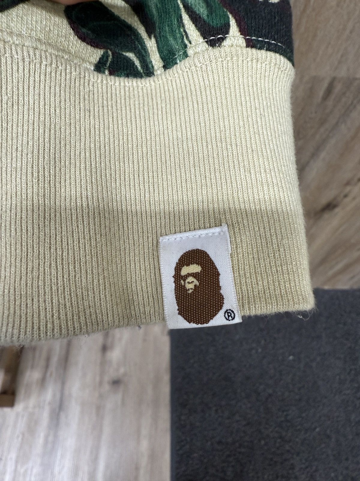 Bape Bape Shark Green Camo Zip Up Hoodie Size US XL / EU 56 / 4 - 5 Thumbnail