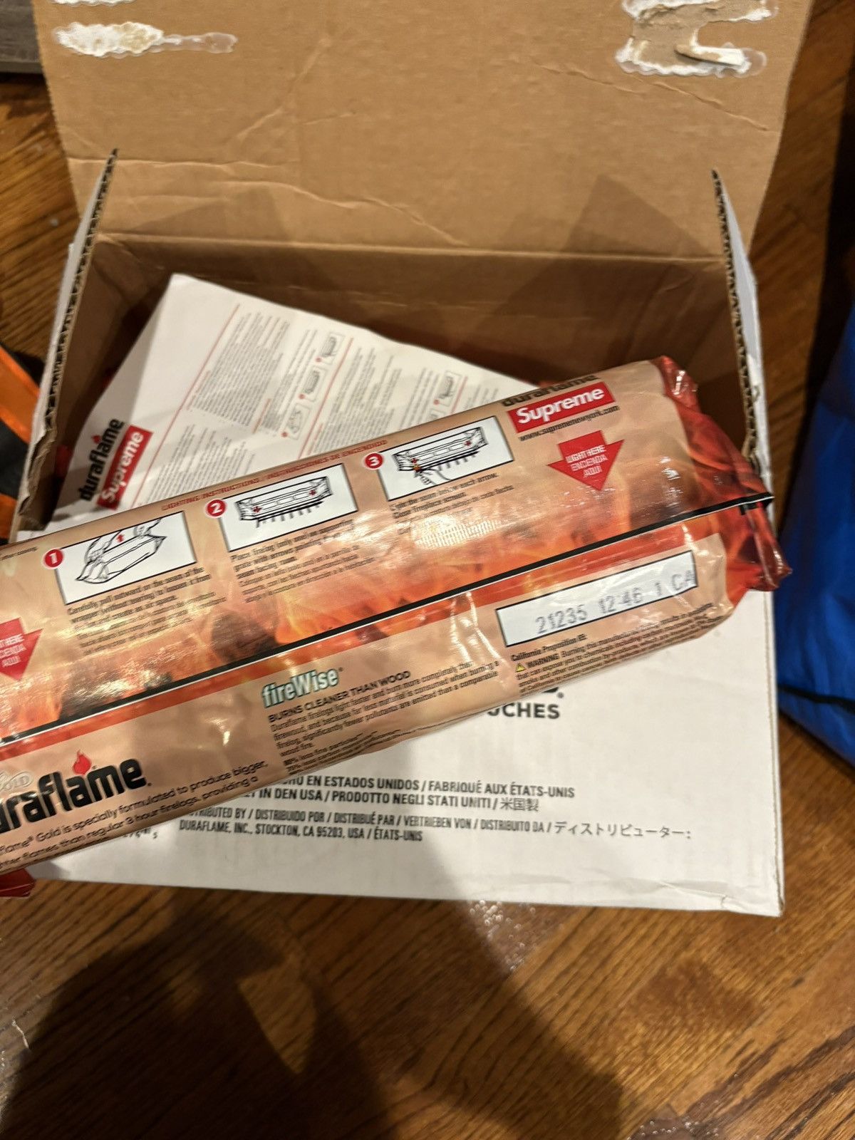 Supreme Supreme Duraflame Fire Log (Pack of 6) Size ONE SIZE - 3 Thumbnail