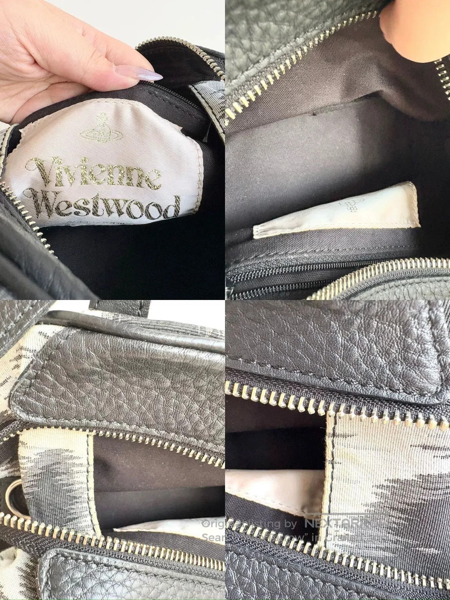 Vivienne Westwood vivienne westwood black and white handbag. Size ONE SIZE - 8 Thumbnail