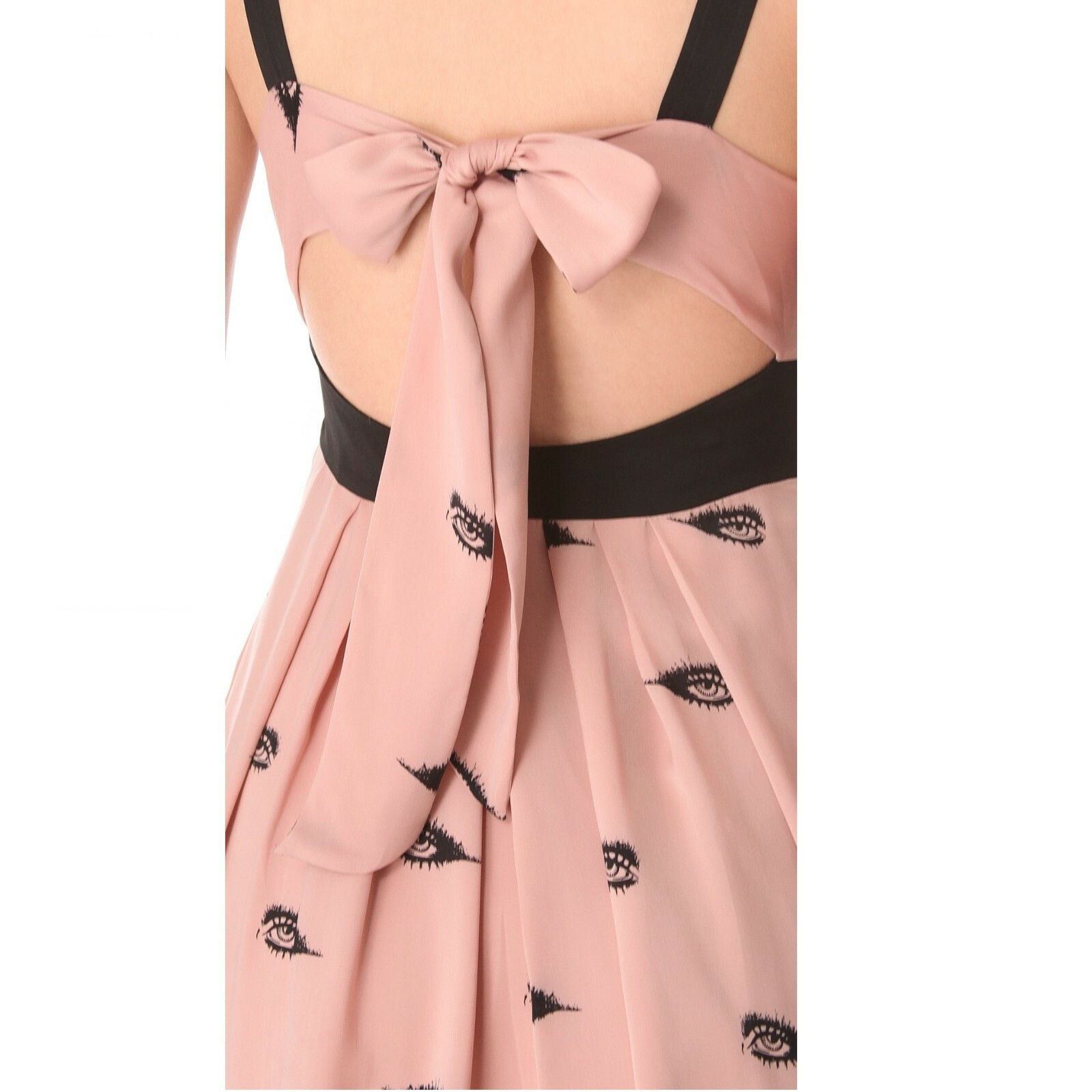 Other Viva Vena! by Vena Cava Pleated Eye Print Dress in size US 6 Size M / US 6-8 / IT 42-44 - 4 Thumbnail