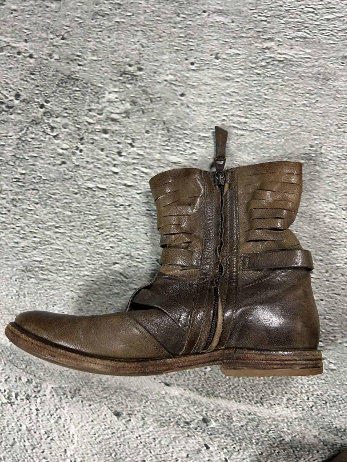 A.S.98 Airstep A.S.98 Samurai leather shoes boots cowboy Size US 9 / IT 39 - 4 Thumbnail