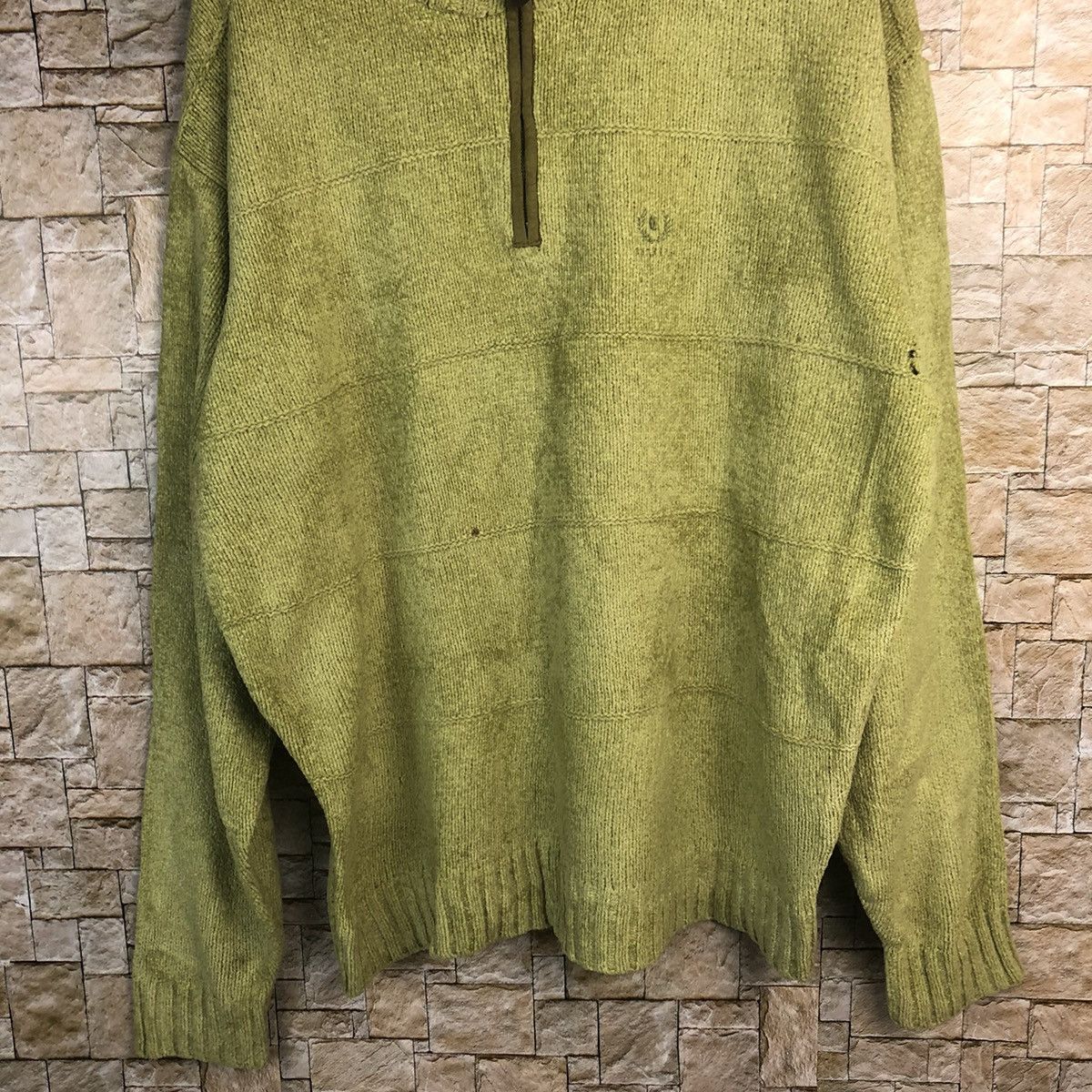 Chaps Chaps Green ripped vintage Sweatshirt #A195 Size US XL / EU 56 / 4 - 3 Thumbnail
