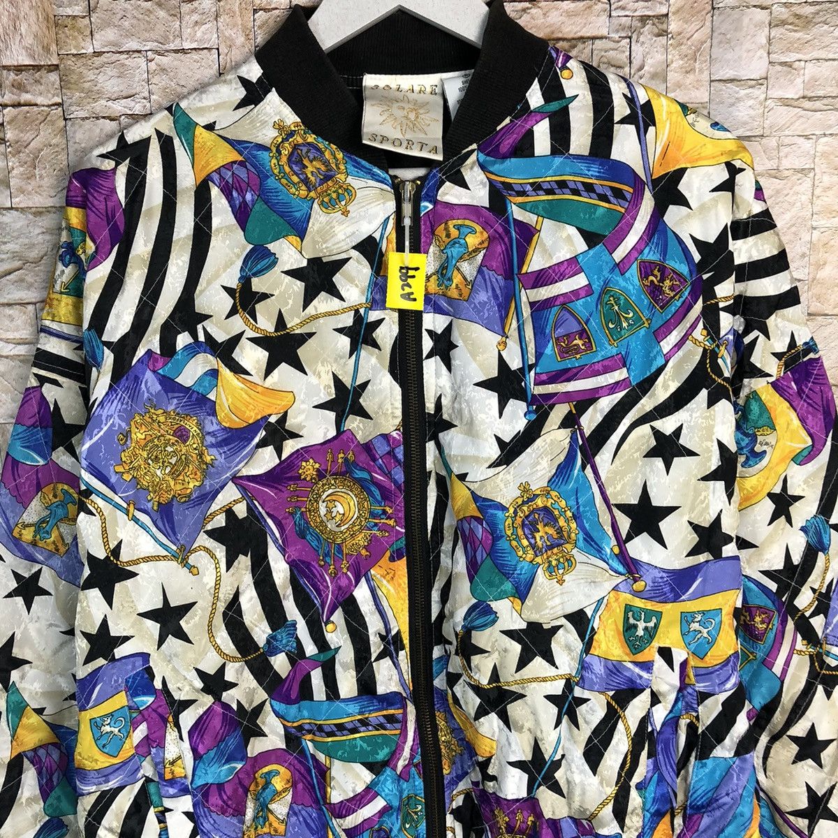 Vintage Solare Sporta vintage art design Jacket #A299 Size US M / EU 48-50 / 2 - 5 Thumbnail