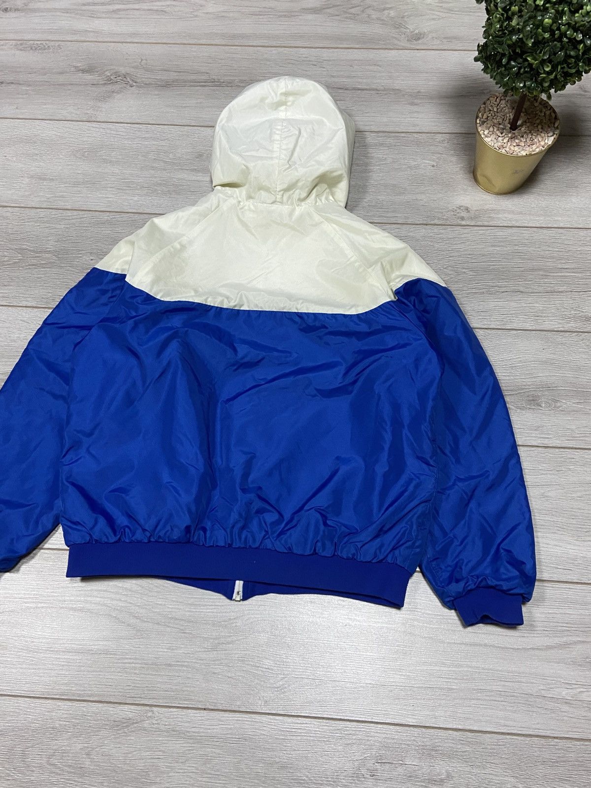 Nike Nike vintage 80s made in UK RARE zip jacket insulate Size US L / EU 52-54 / 3 - 8 Thumbnail