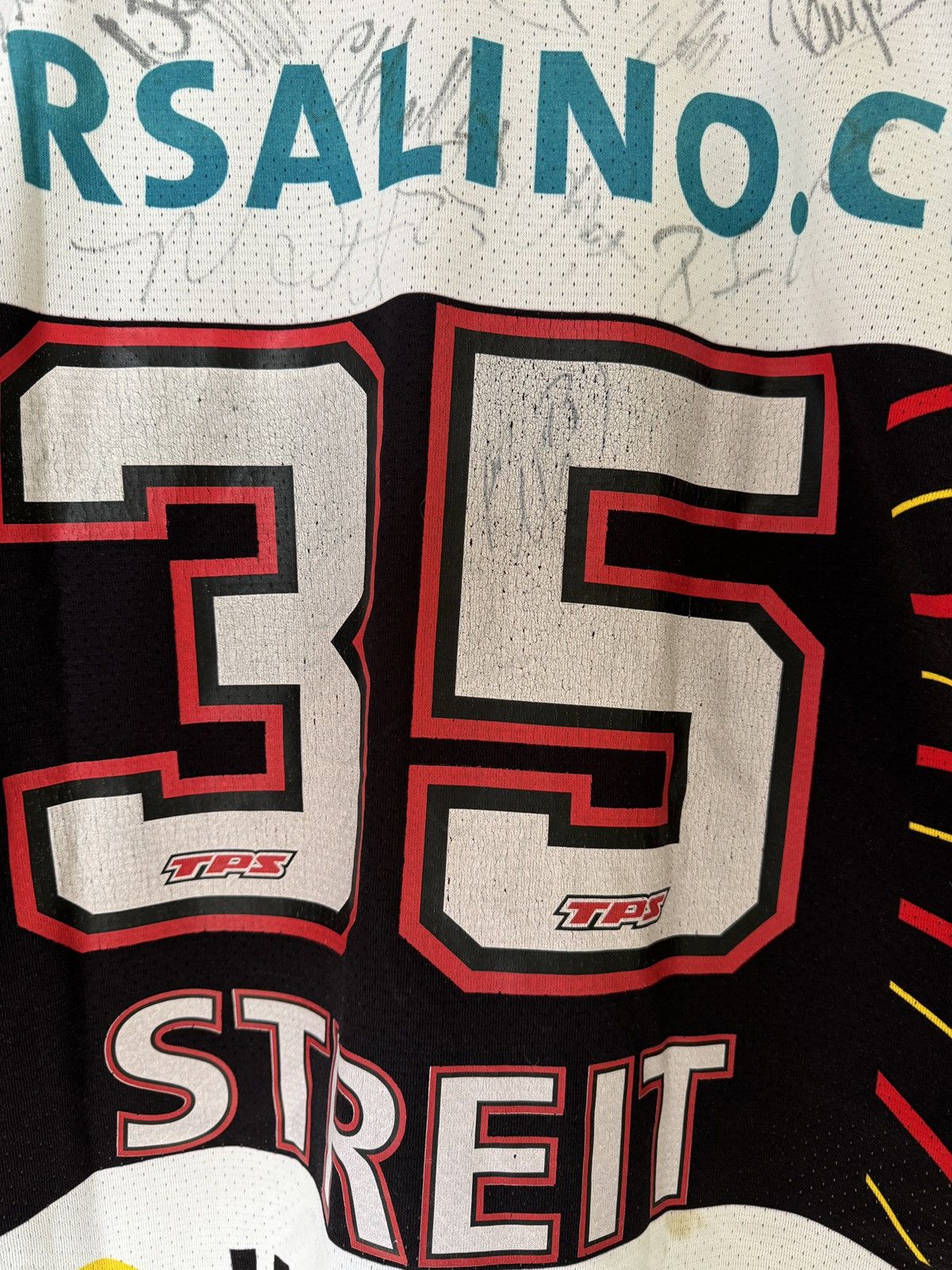 Vintage Vintage SCL Tigers retro Ice Hockey Jersey with autographs Size US XL / EU 56 / 4 - 3 Thumbnail