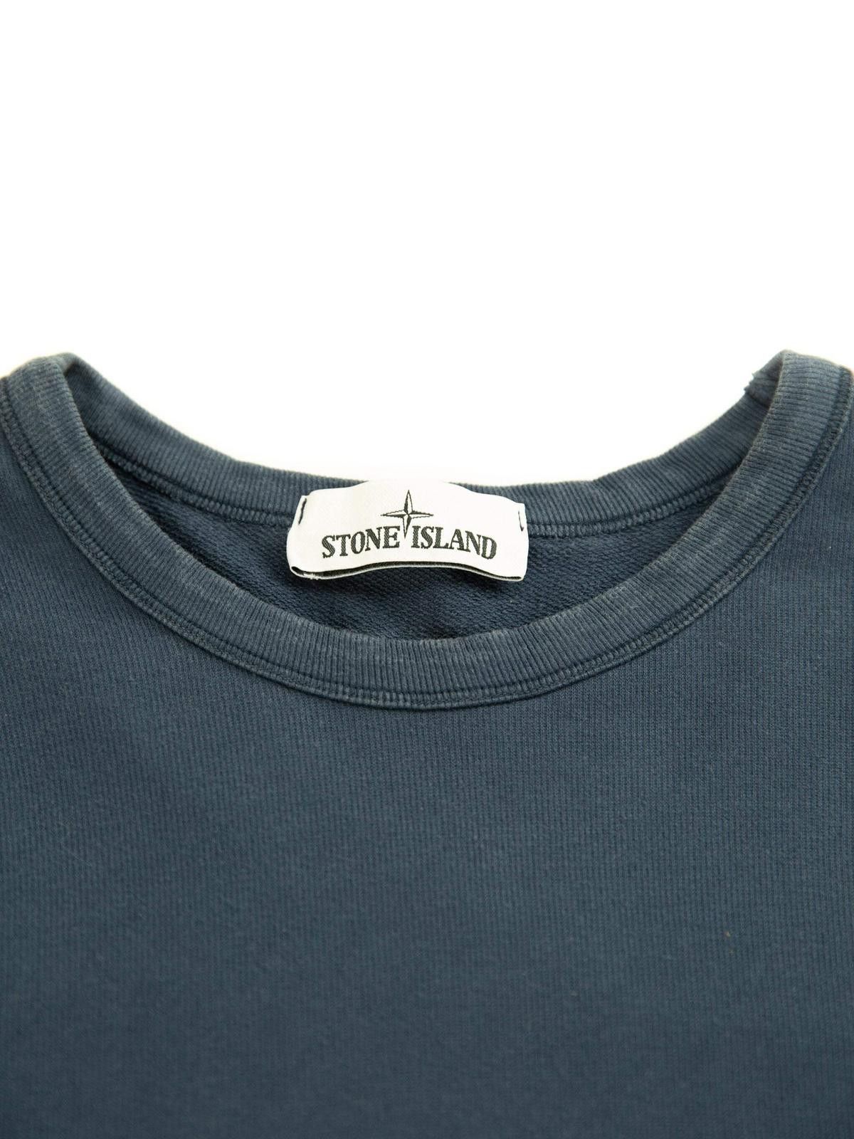 Stone Island Stone Island Mens Navy Lightweight Sweatshirt Large Navy Size US L / EU 52-54 / 3 - 5 Thumbnail