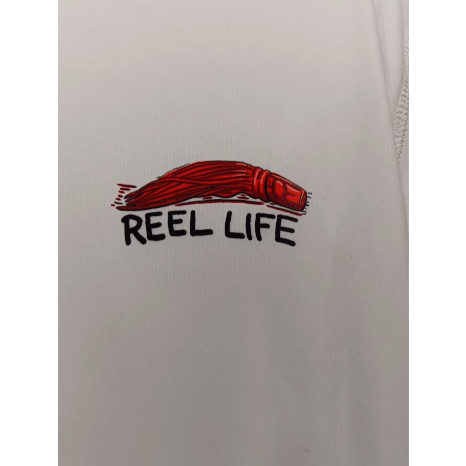 Alife NWT Reel Life Men's Long Sleeve Jax Beach UV Protective Shirt SZ M American Flag Shirt Size US M / EU 48-50 / 2 - 3 Thumbnail