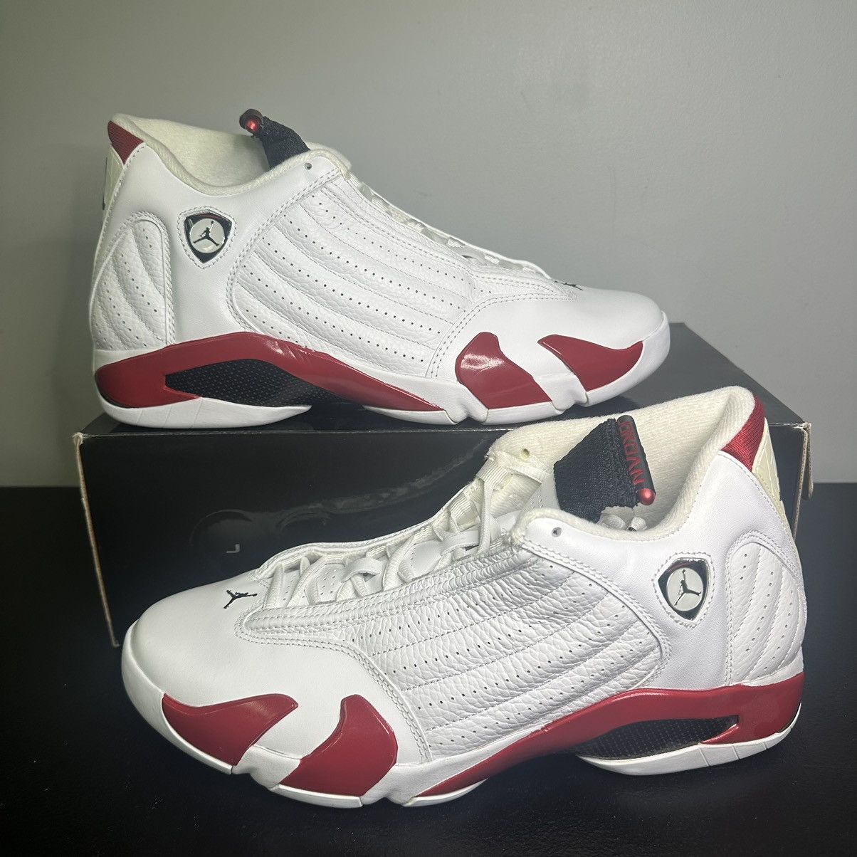 Jordan 14 candy cane size 7 best sale