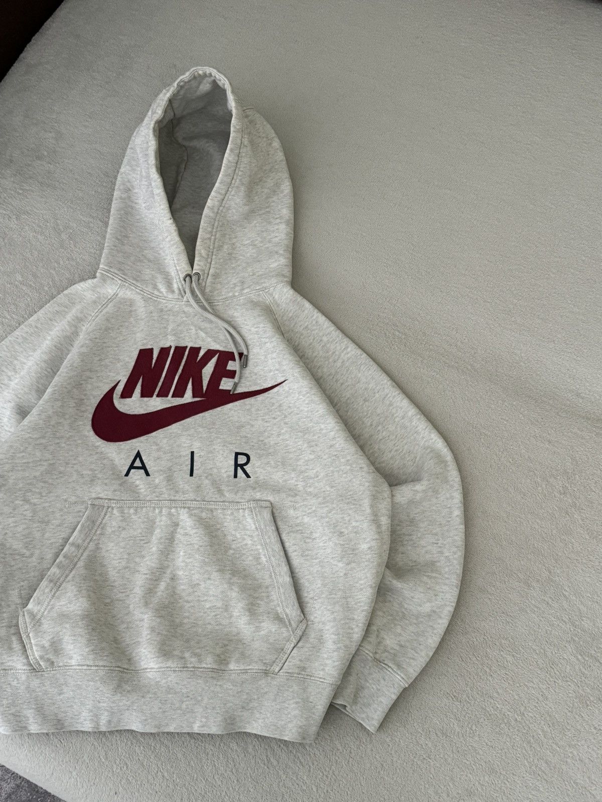 Nike × Vintage Vintage Nike swoosh oversized Y2K hoodie Size US M / EU 48-50 / 2 - 4 Thumbnail