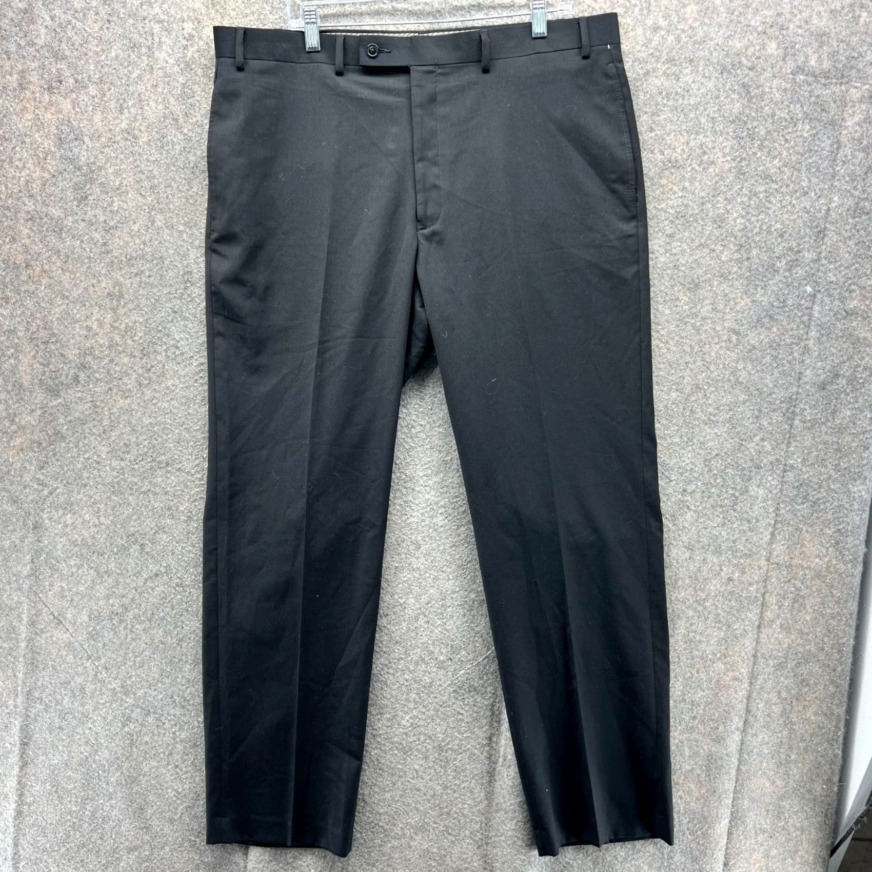 Ralph Lauren VINTAGE Lauren Ralph Lauren Dress Pants Men 38x32 Black Slacks Pleated Preppy Trouser Dress Pants Pants Men 38x32 Black Preppy Vintage Mens Size US 38 / EU 54 - 2 Thumbnail