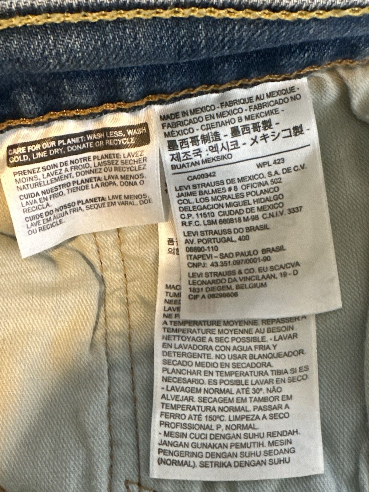 Levi's Levi’s 569 Loose Straight Fit Men's Jeans Medium Wash Size US 38 / EU 54 - 8 Thumbnail