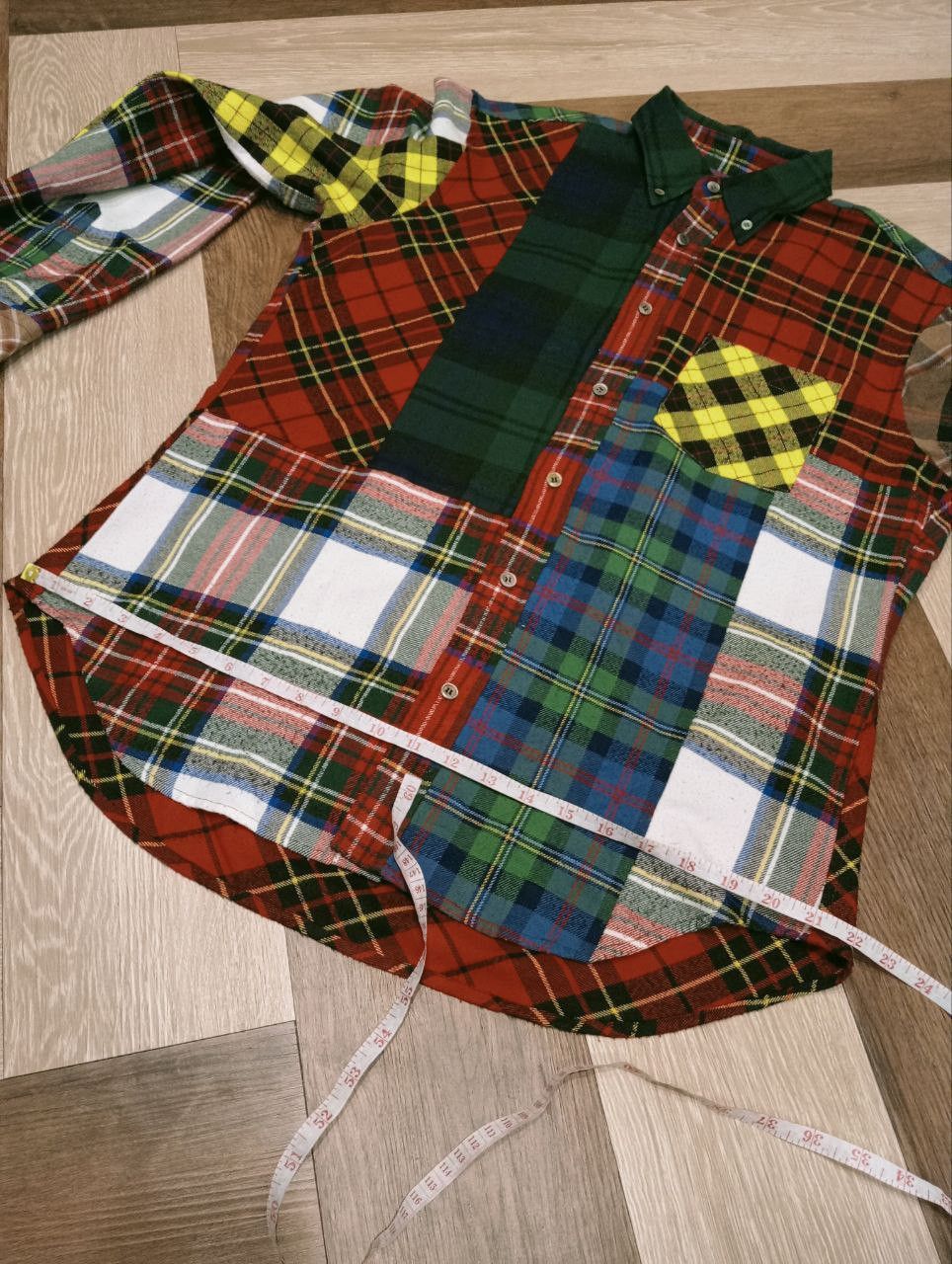 KEITAMARUYAMA JAPANESE KEITA MARUYAMA PATCHWORK SHIRT Size US M / EU 48-50 / 2 - 12 Thumbnail