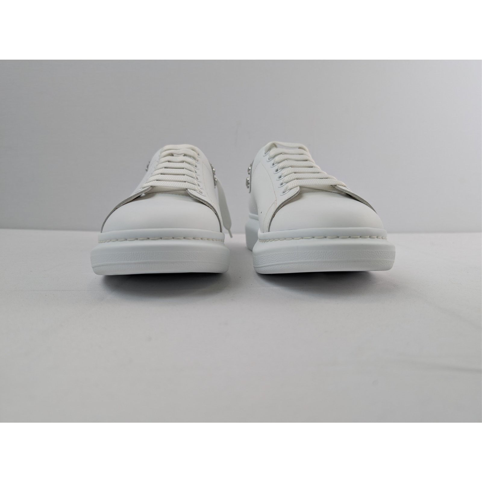 Alexander McQueen o1rshd1 Larry Sneakers in White/Silver Size US 11 / EU 44 - 8 Thumbnail