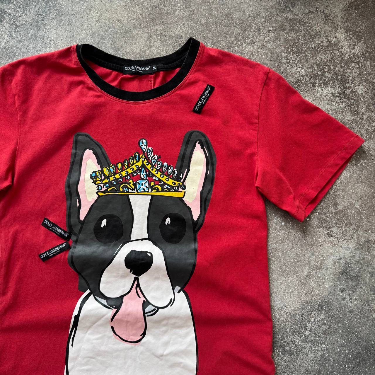 Dolce & Gabbana Dolce & Gabbana Dog Printed Y2K Sexy T-Shirt Size M / US 6-8 / IT 42-44 - 4 Thumbnail