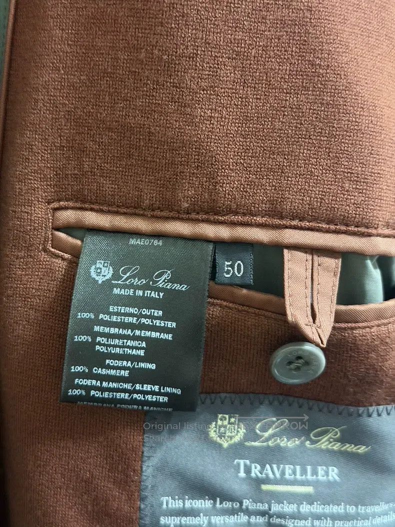 Loro Piana Loro Piana Traveler's Jacket Size US M / EU 48-50 / 2 - 5 Thumbnail