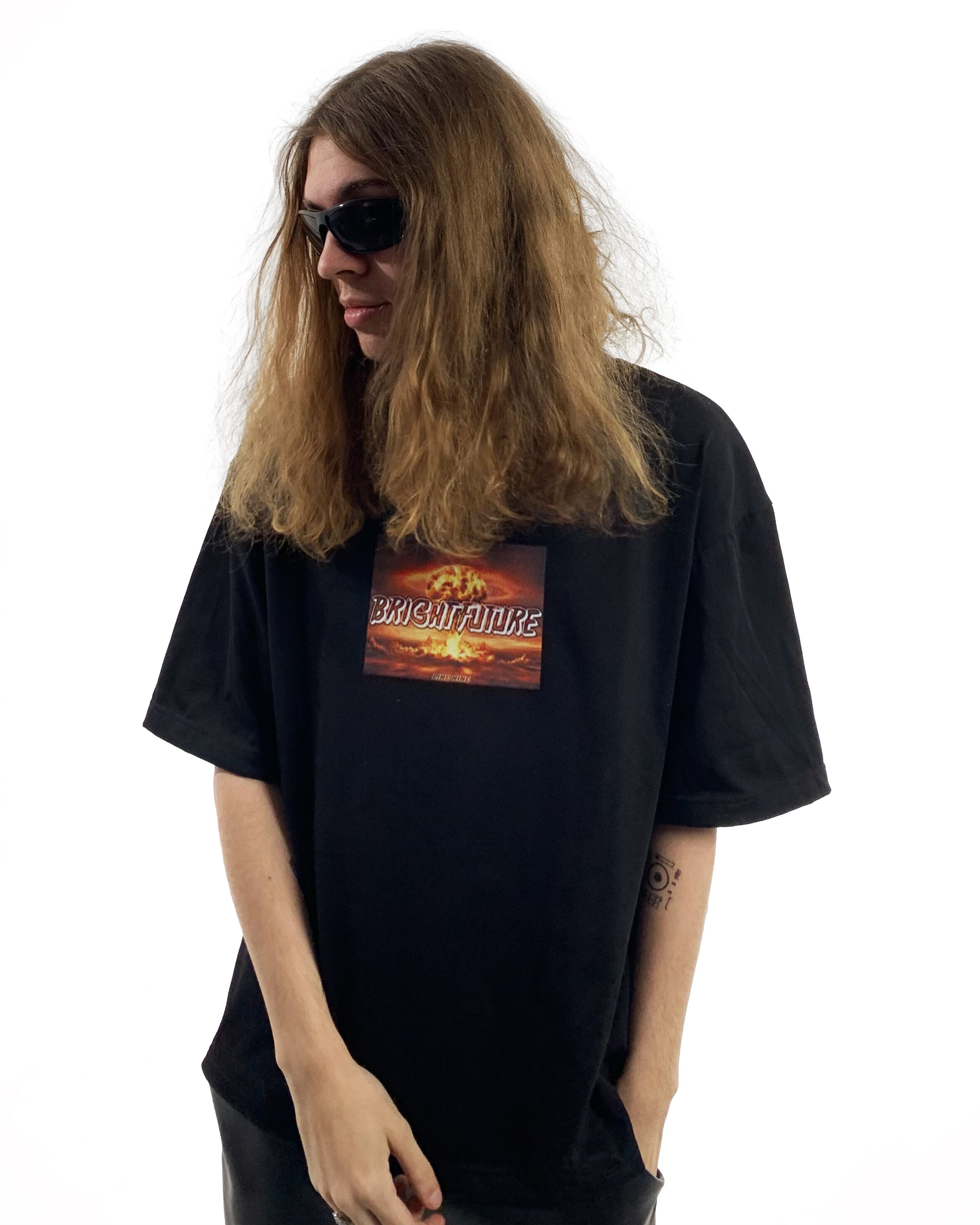 Other Line Nine "BRIGHT FUTURE" Tee Size US L / EU 52-54 / 3 - 3 Thumbnail