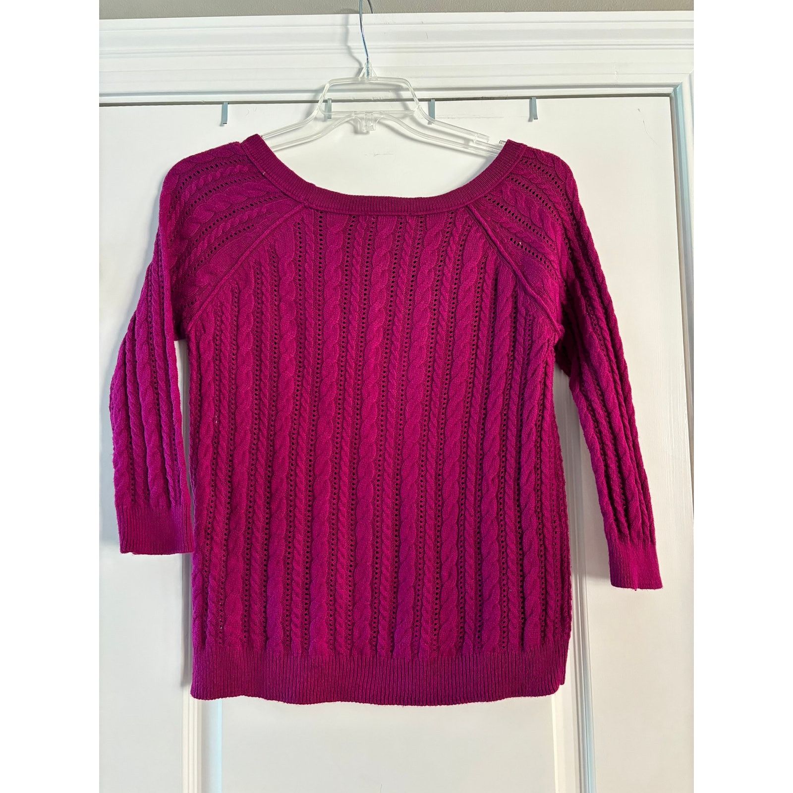American Eagle Outfitters American Eagle Outfitters Sweater Cable Open Knit Size Small Size S / US 4 / IT 40 - 2 Thumbnail