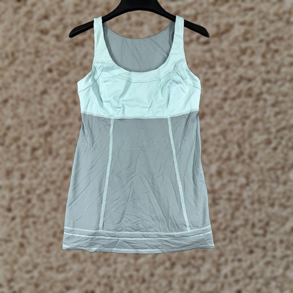 Lululemon Lululemon Shirt Womens 2 Teal Tank Top Ta Ta Topper Run Running Athletic Wear Tank Women Teal Nike Style? Size XS / US 0-2 / IT 36-38 - 1 Thumbnail