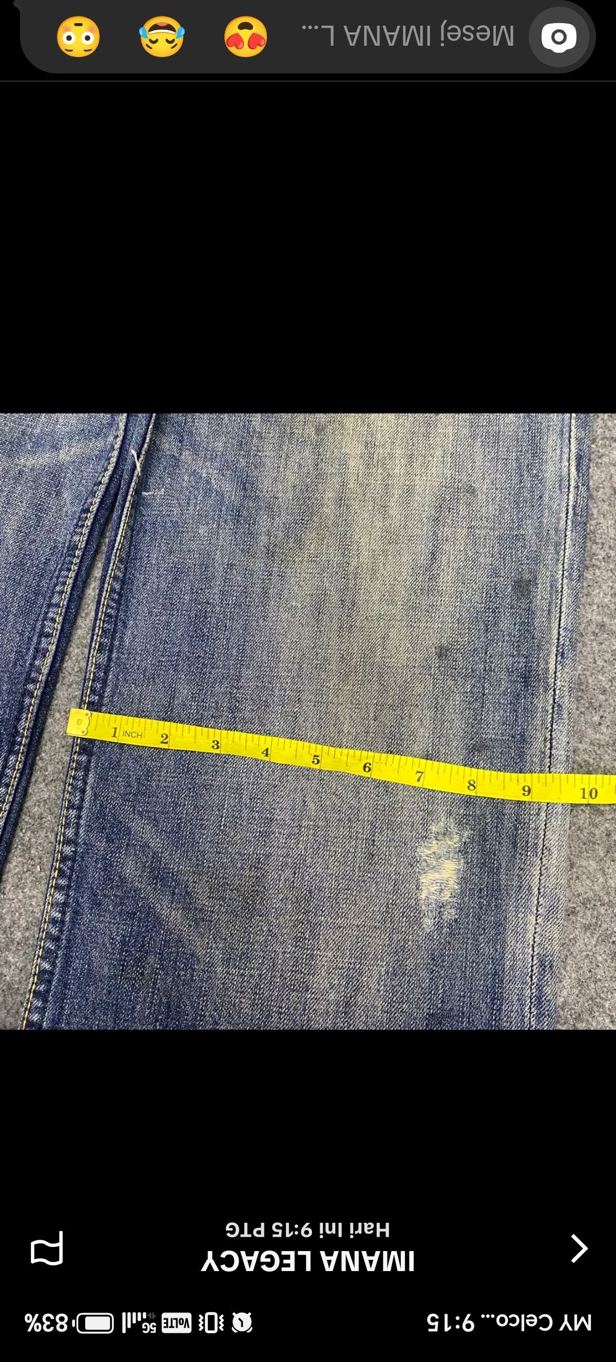 American Eagle Outfitters Vintage American Eagle Qutfitters Patchwork Denim Size US 32 / EU 48 - 6 Thumbnail