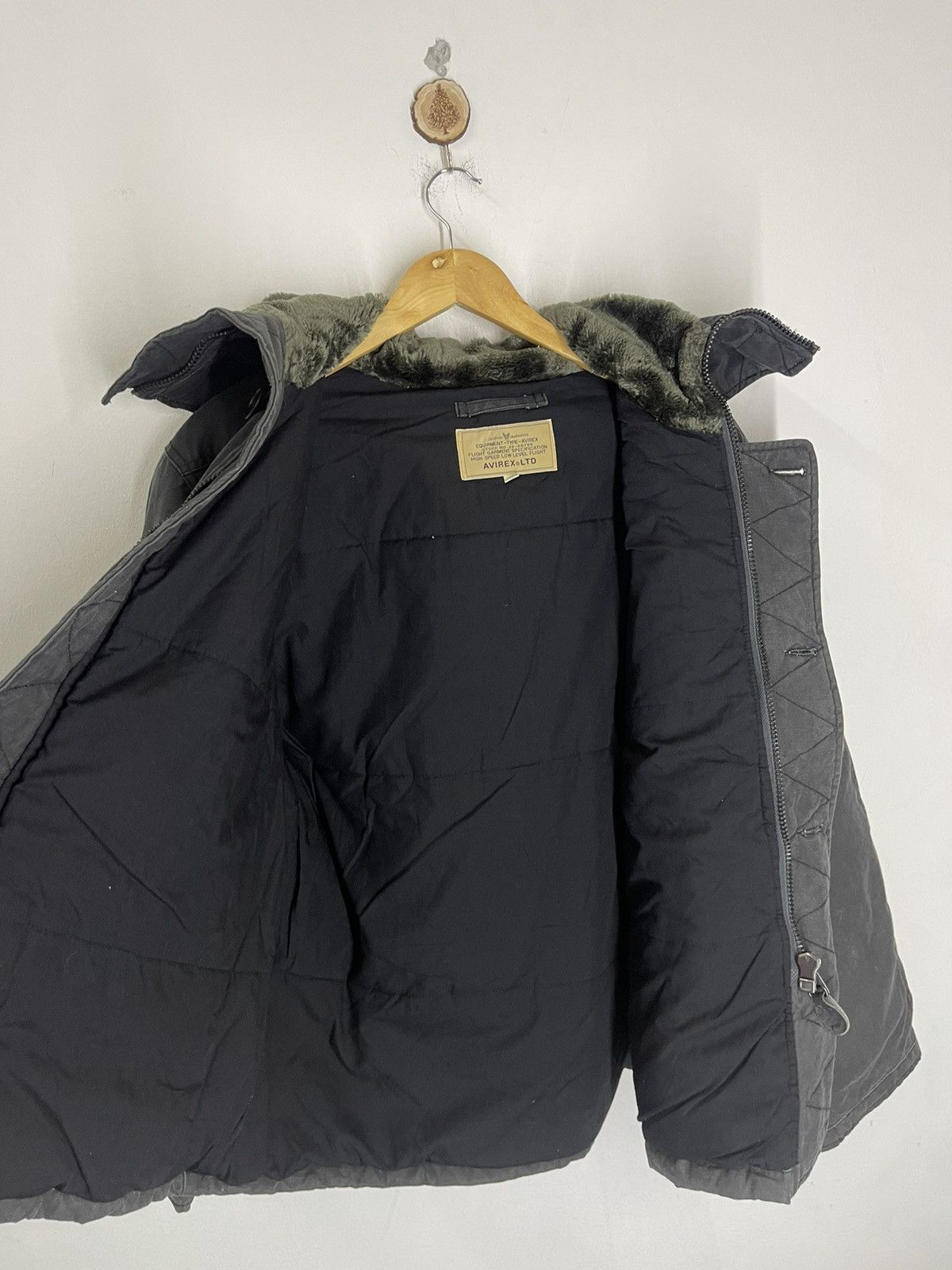 Avirex × Vintage VINTAGE AVIREX FLIGHT BOMBER COTTON HOODIES Size US M / EU 48-50 / 2 - 6 Thumbnail