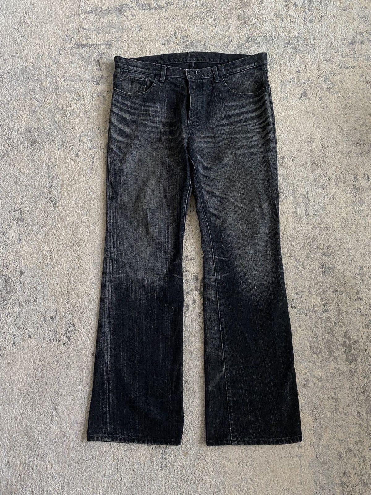 Pre-owned Number N Ine X Takahiromiyashita The Soloist Number (n)ine - Ss04 Double Pocket Bootcut Denim
