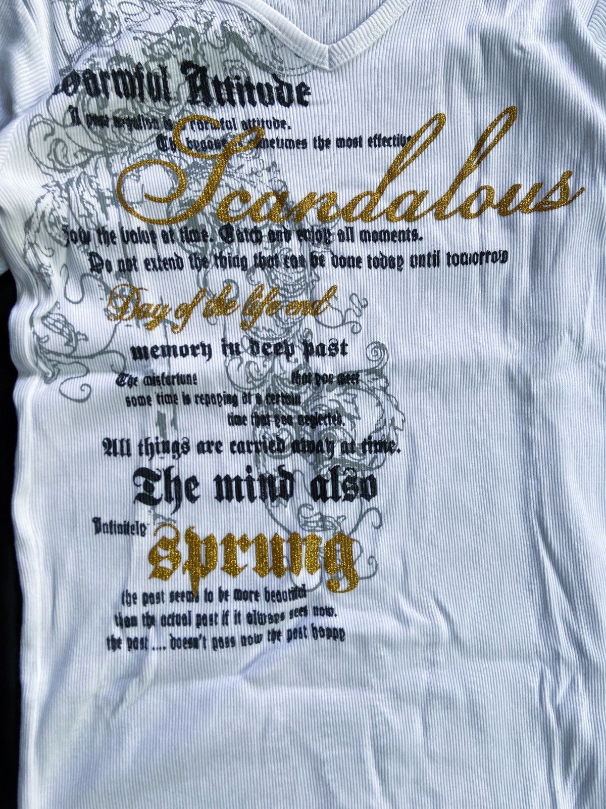 If Six Was Nine BEAUMERE SCANDALOUS DAY OF THE LIFE END TEE Size US S / EU 44-46 / 1 - 3 Thumbnail