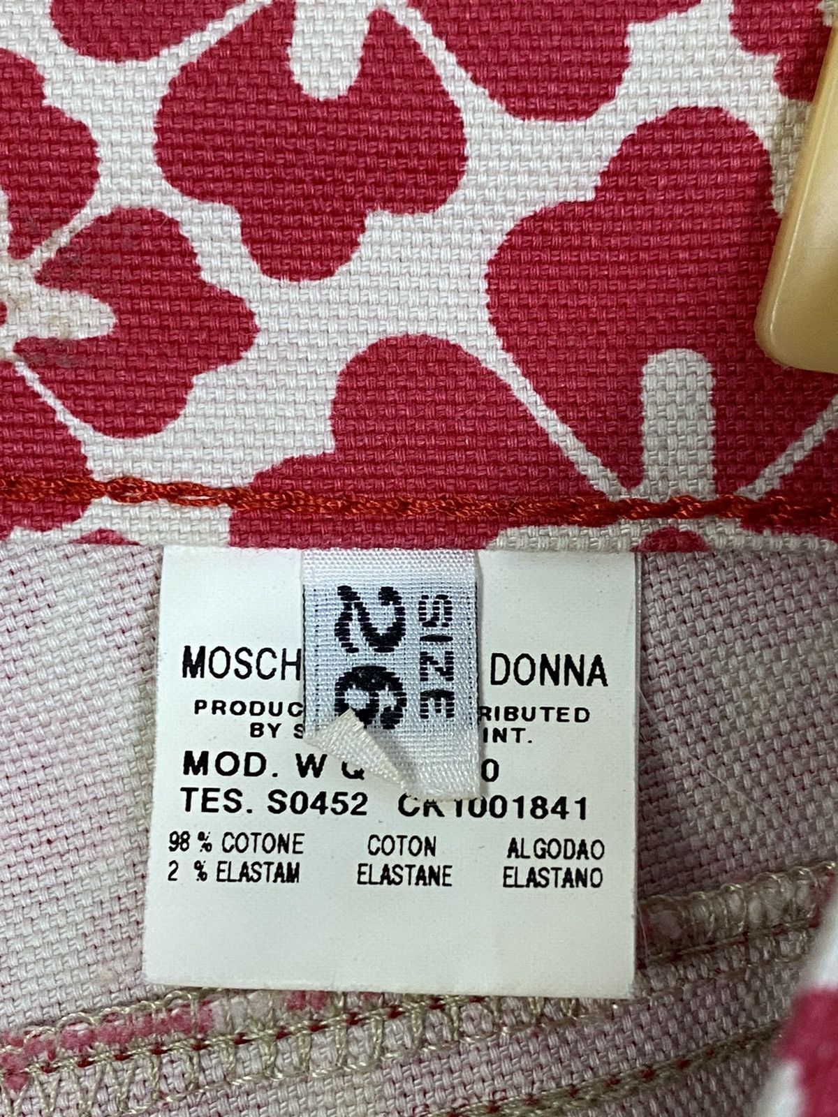 Moschino Moschino Printed Flared Pants Size 26" / US 2 / IT 38 - 11 Thumbnail