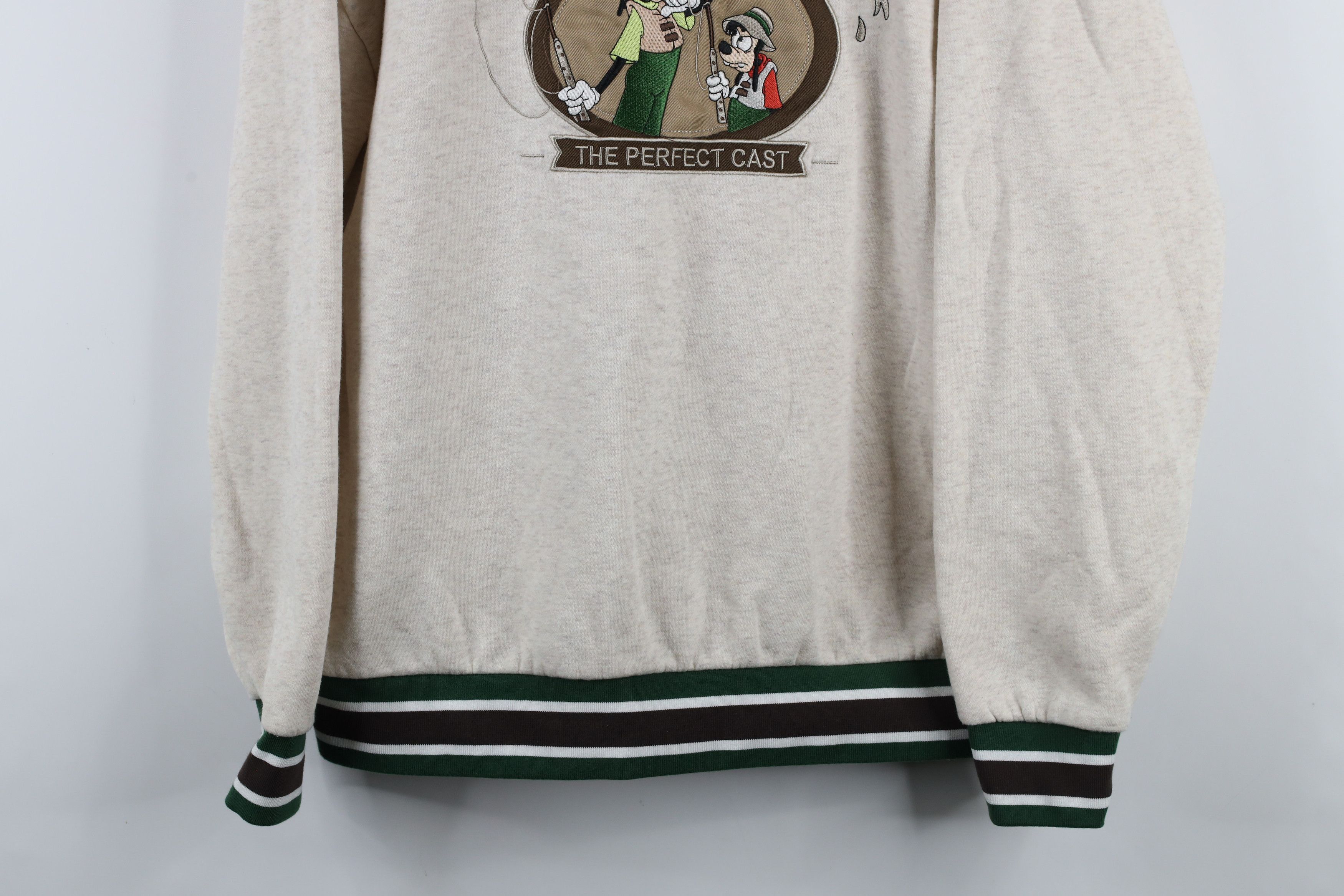 Disney × Vintage Vintage Y2K Disney Outdoors Perfect Cast Goofy Sweatshirt Size US M / EU 48-50 / 2 - 3 Thumbnail