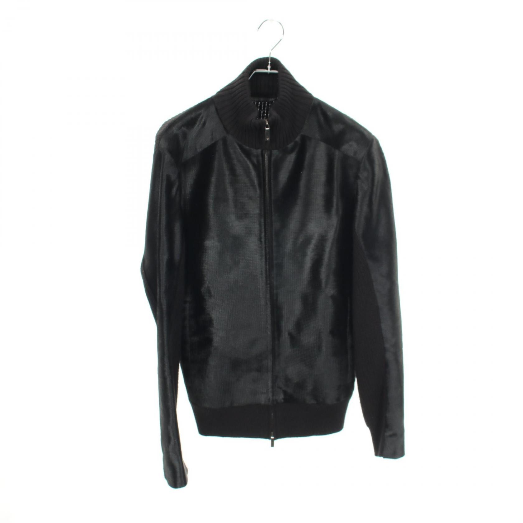 Emporio Armani Emporio Armani Emporio Armani Harako Wool Acrylic Jacket Textile Outerwear P1R11PP1P19 DUTY FREE for USA Size ONE SIZE - 1 Thumbnail
