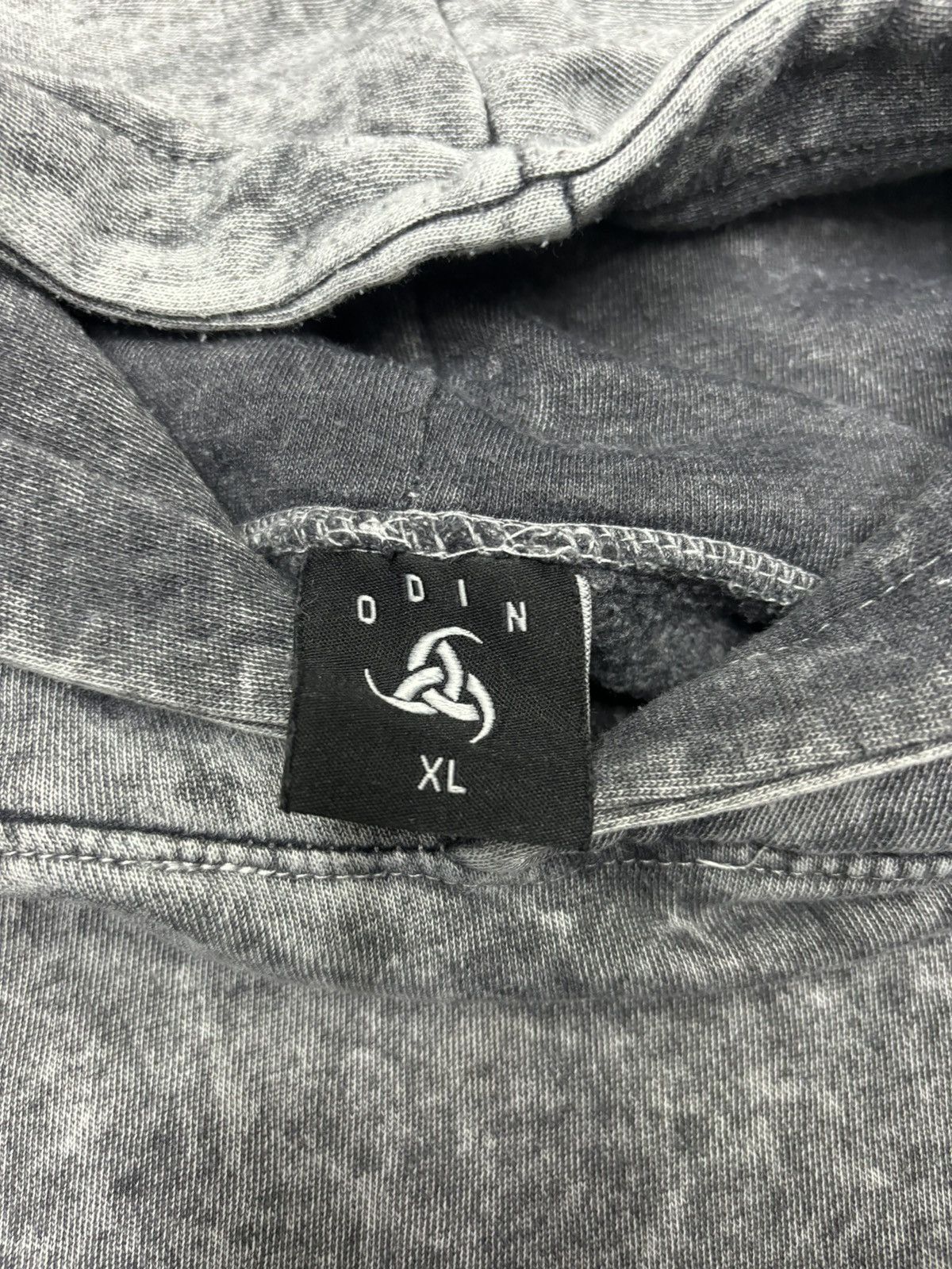 Odin × Vintage 🔥ODIN SMOKE GREY WASH SWEATER HOODIES Size US XL / EU 56 / 4 - 8 Thumbnail