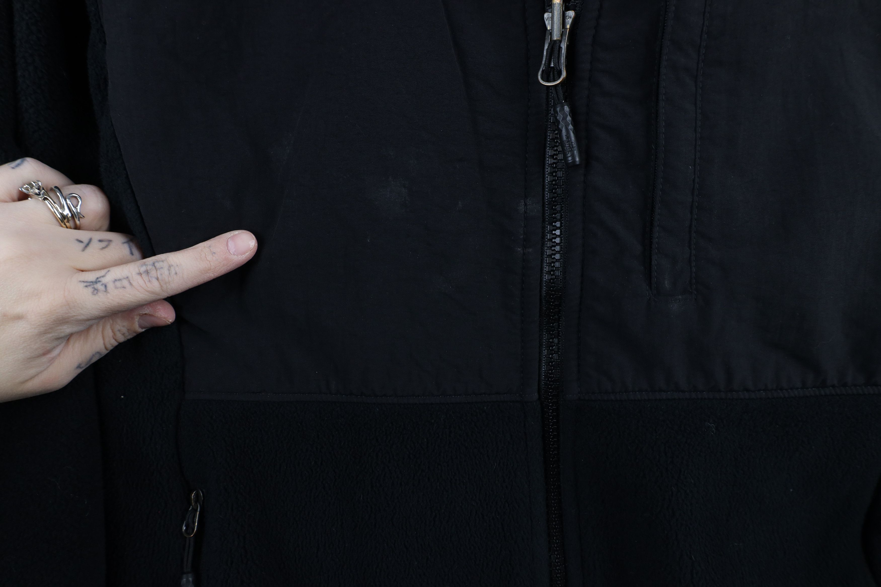 The North Face × Vintage Vintage The North Face Denali Fleece Zip Jacket Black Size M / US 6-8 / IT 42-44 - 6 Thumbnail