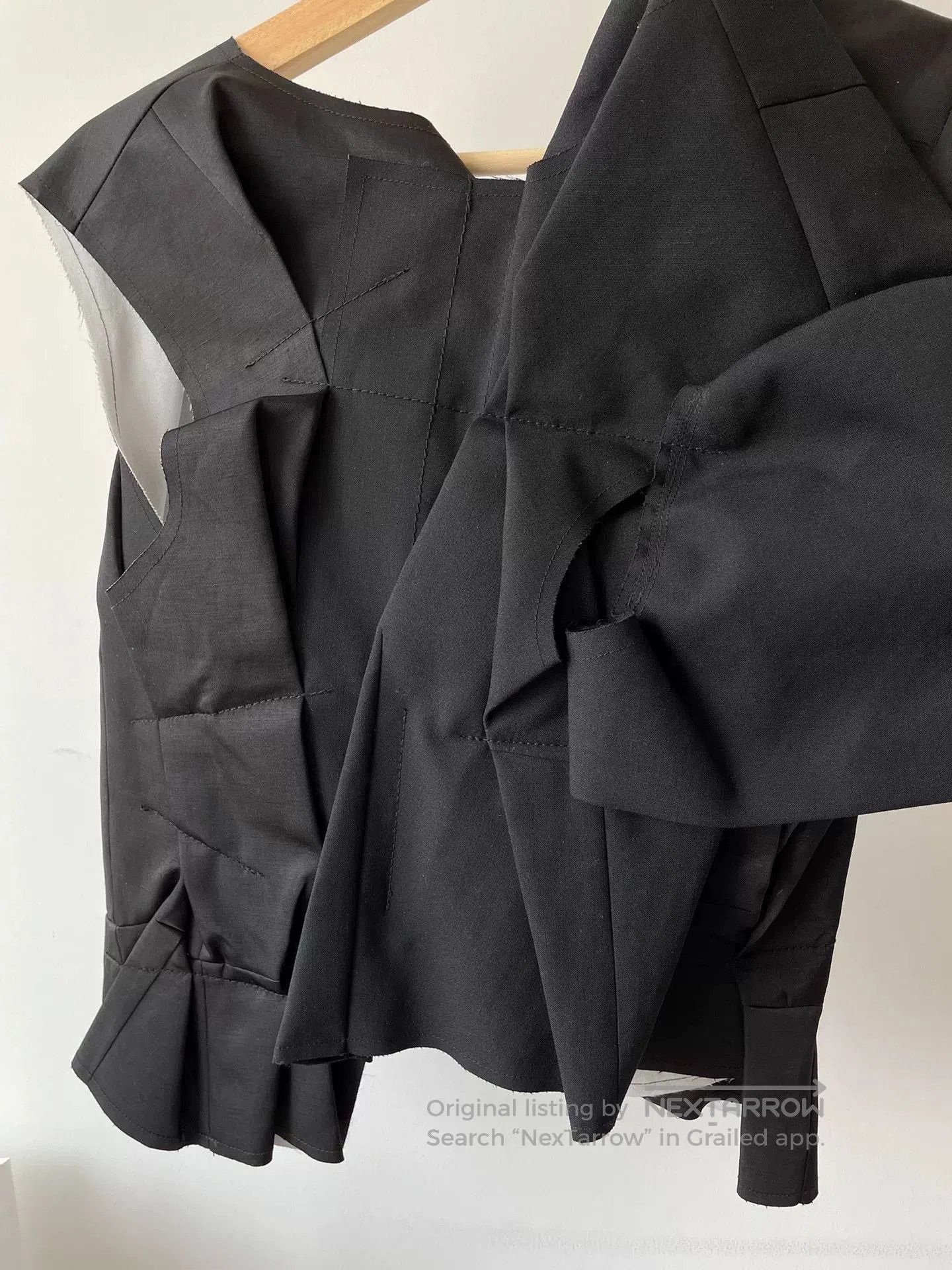 Comme des Garcons Comme des Garçons Runway Pleated Vest. Size US S / EU 44-46 / 1 - 5 Thumbnail