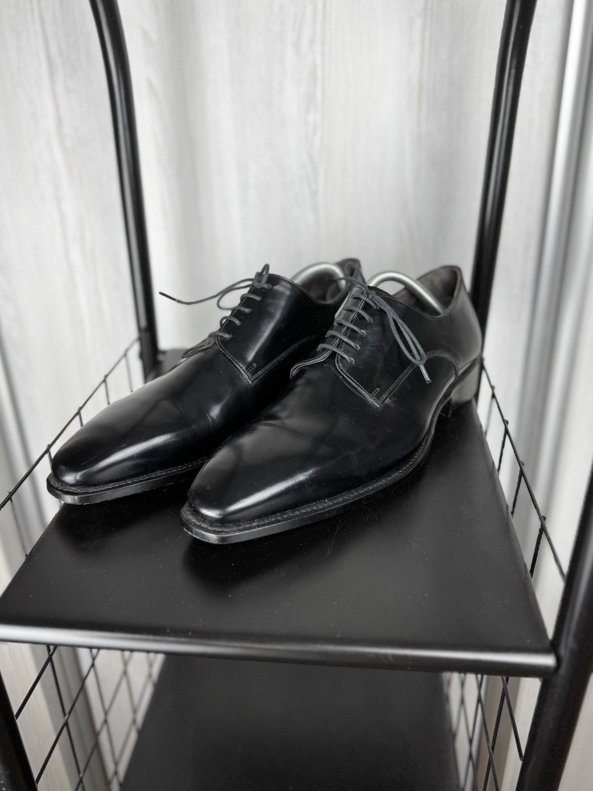 Other Windsor. black leather classic derby formal shoes Size US 10.5 / EU 43-44 - 7 Thumbnail