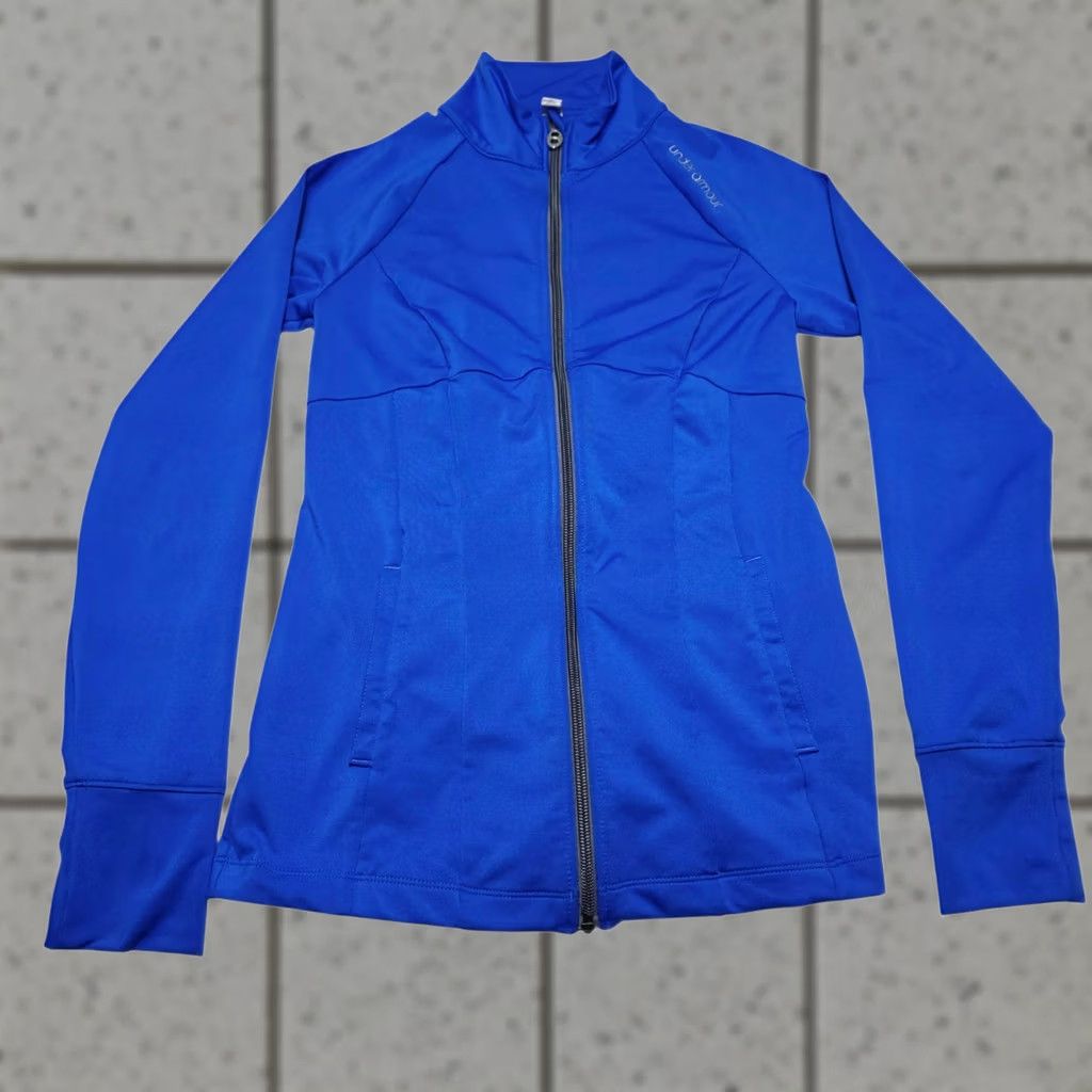 Under Armour Womens Under Armour All Season Gear Full Zip Jacket Semi-Fitted Royal Blue XS Size XS / US 0-2 / IT 36-38 - 1 Thumbnail
