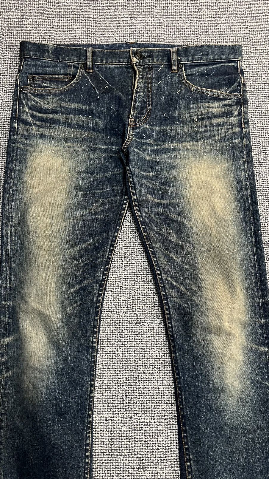 Giuliano Fujiwara Giuliano Fujiwara Spalatter Paint Slim Stretch jeans 34 x 32 Size US 34 / EU 50 - 4 Thumbnail