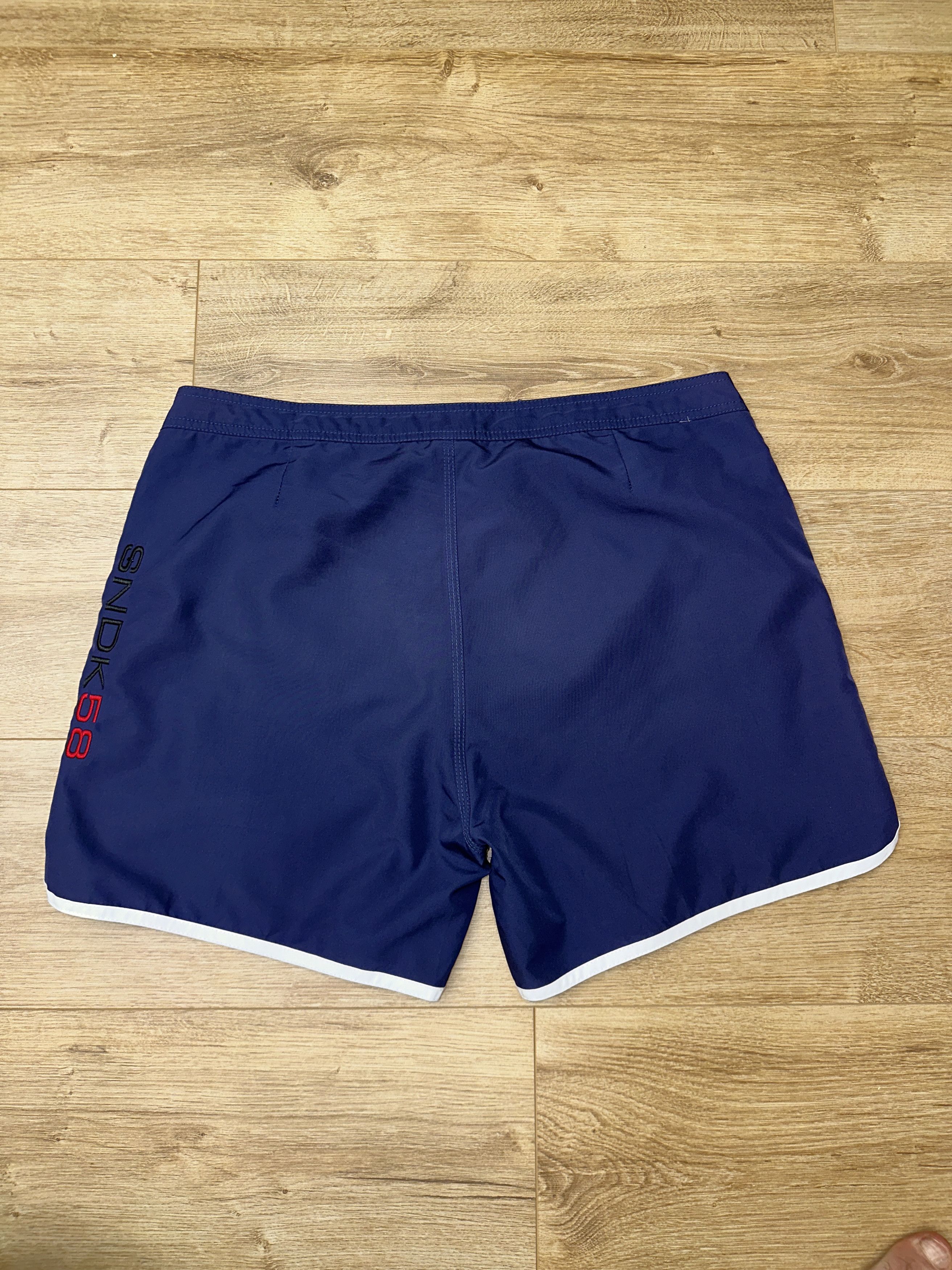 Sundek Rare Sundek 58 Swim Shorts Blue Nylon Surf Size 34 Size US 34 / EU 50 - 7 Thumbnail