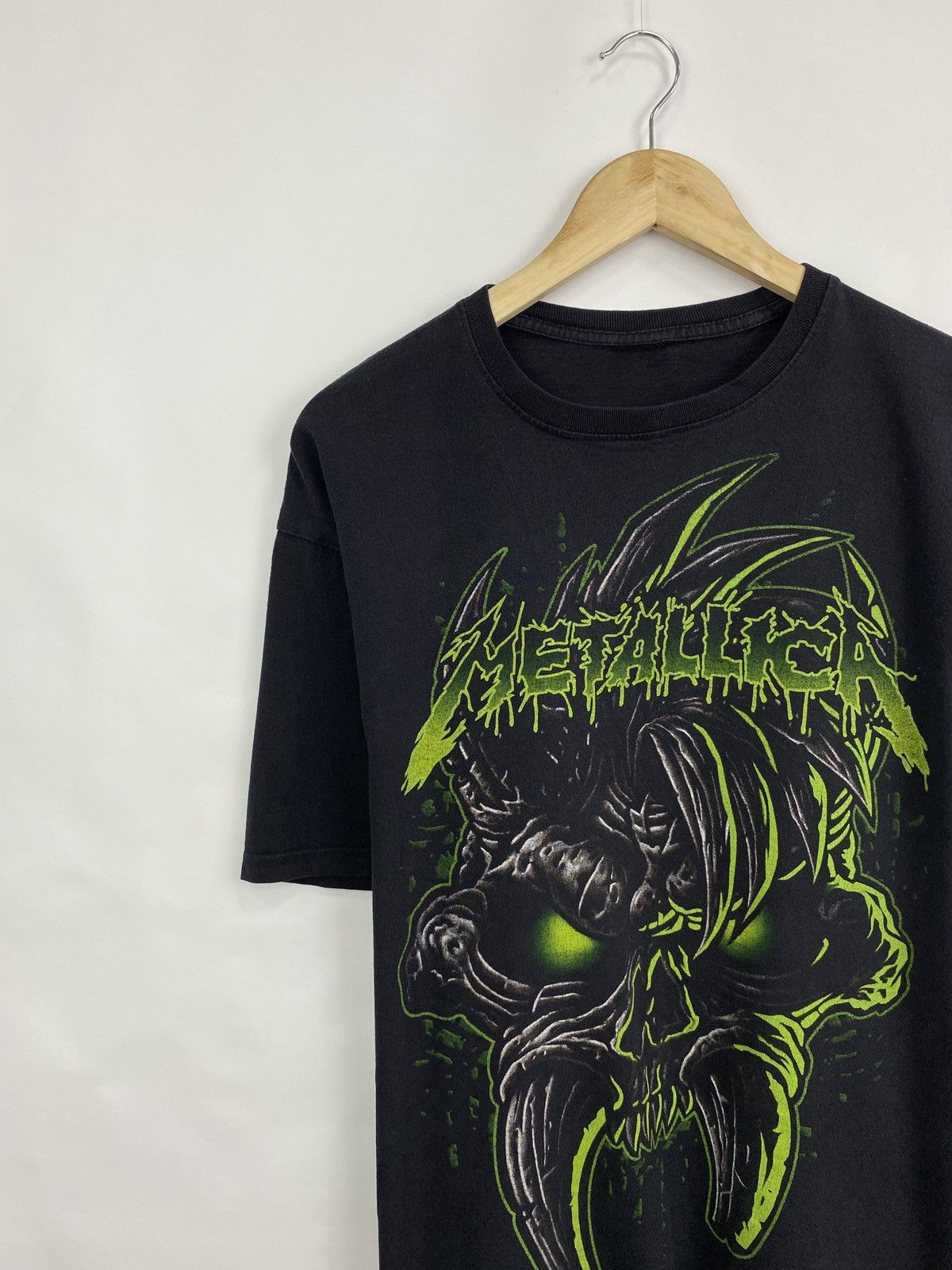 Band Tees × Metallica × Vintage Vintage Y2K Metallica T-Shirt Rare Retro Hype Size US XL / EU 56 / 4 - 2 Thumbnail