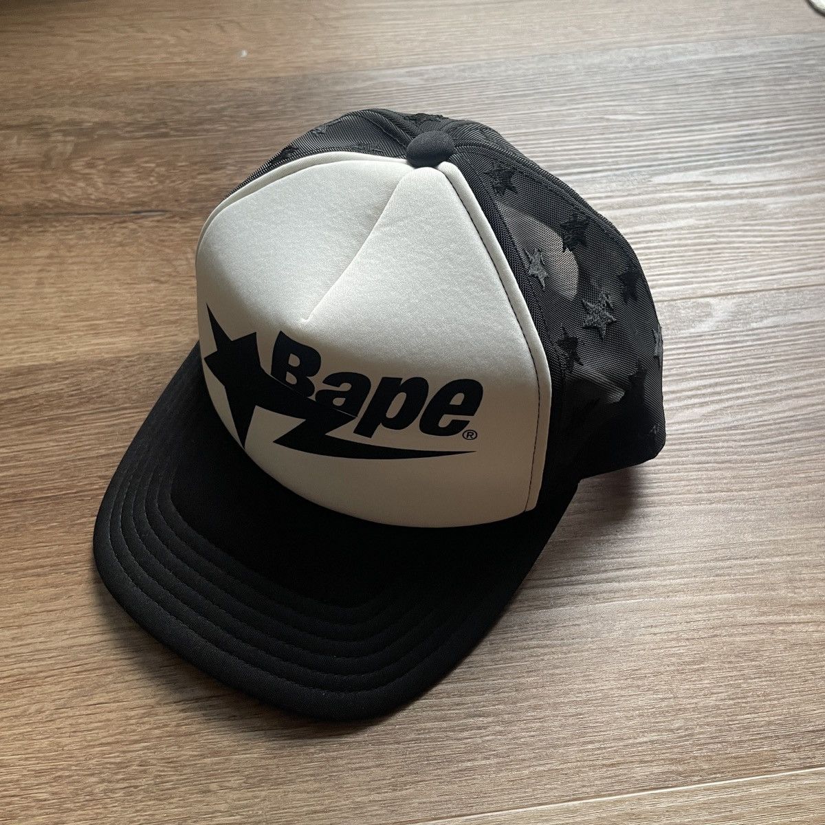 Bape Bape Bapesta Mesh Star Hat / Cap Size ONE SIZE - 1 Thumbnail