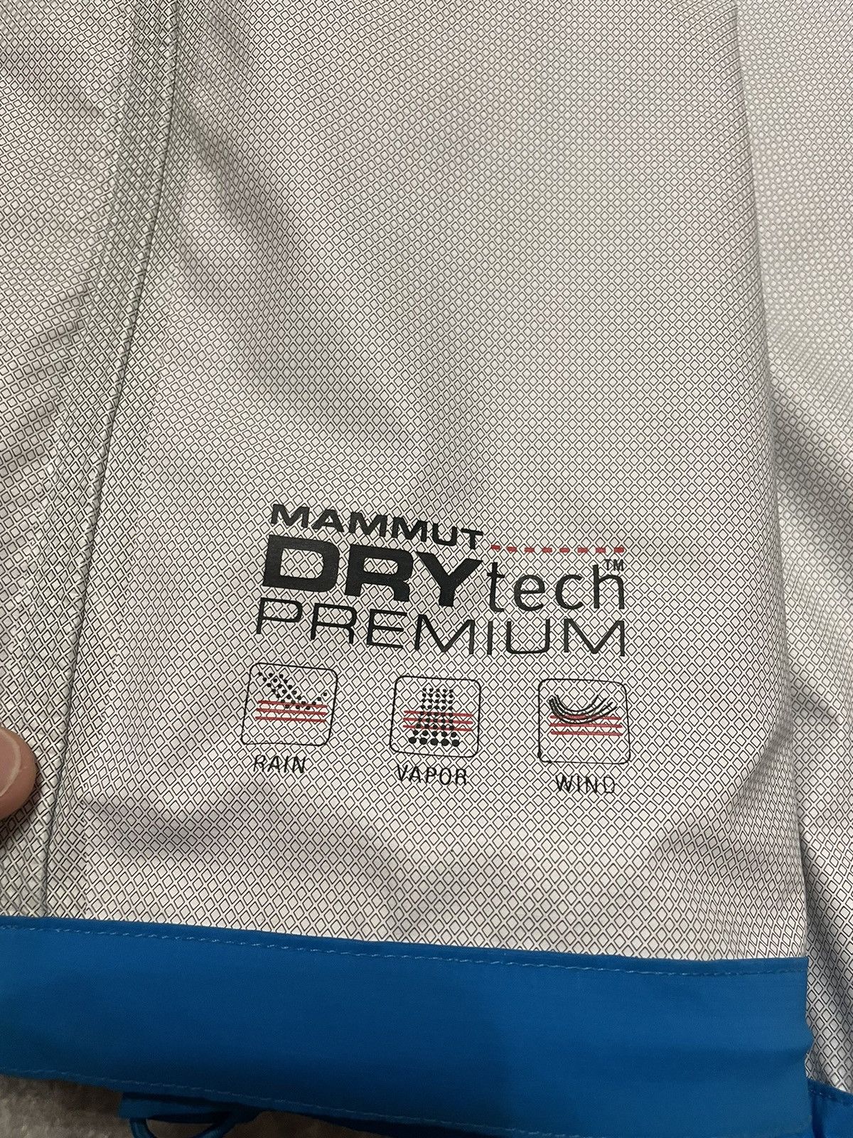 Mammut Vintage Mammut Dry Tech Premium Jacket Windbreaker Size US L / EU 52-54 / 3 - 18 Thumbnail