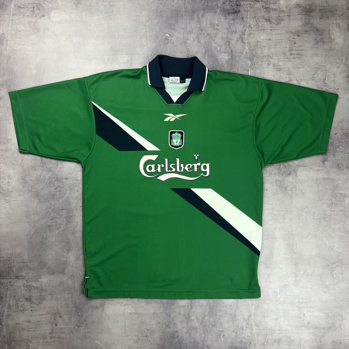 Reebok Rare! Liverpool 1999 Reebok Vintage Soccer Jersey Shirt Size US M / EU 48-50 / 2 - 2 Thumbnail