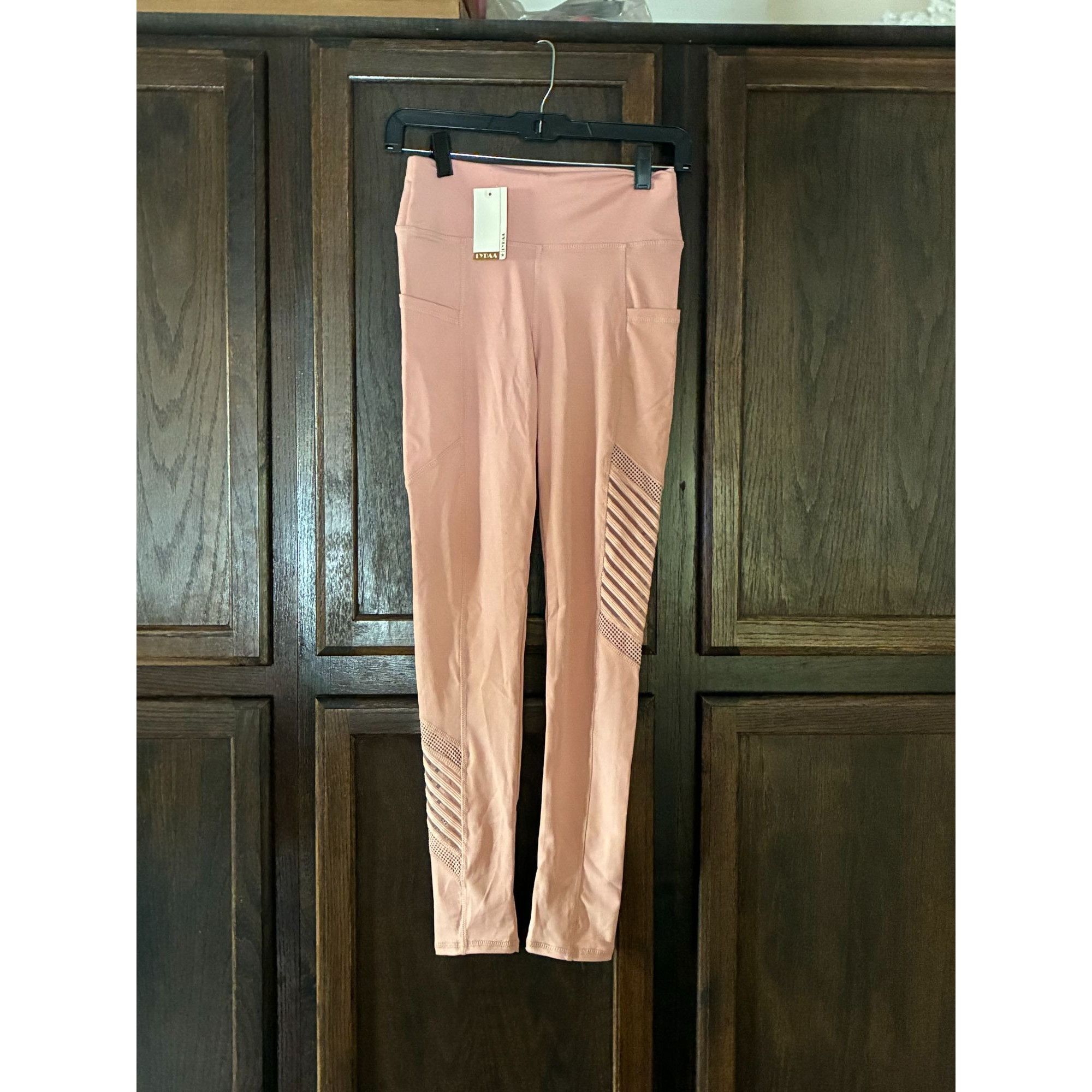 Other Lydia Tie Dye Athletic Workout Set Mesh Accent Leggings & Zi Size 32" / US 10 / IT 46 - 4 Thumbnail