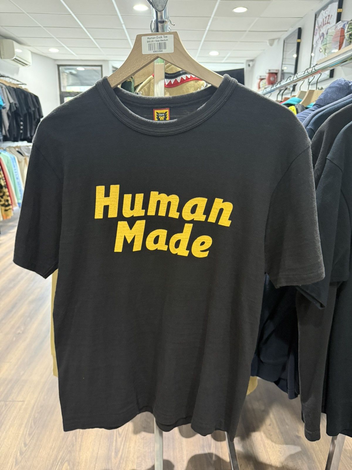 Human Made Human Made Dry Alls Duck Tee Black Medium NIGO Size US M / EU 48-50 / 2 - 1 Thumbnail