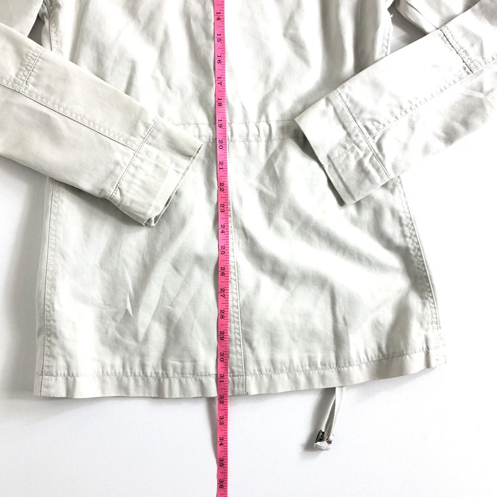 Vintage AEROPOSTALE Jacket Parka Lightweight Beige Tan XS Women Size XS / US 0-2 / IT 36-38 - 5 Thumbnail