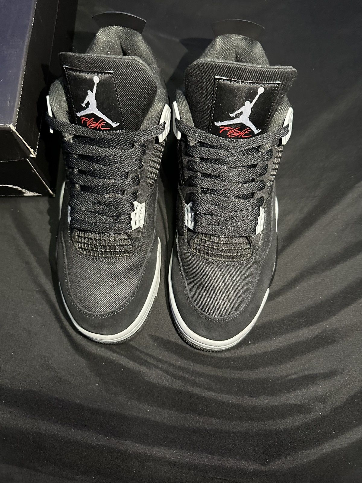 Jordan Brand Jordan 4 black canvas 🥷 Size US 10.5 / EU 43-44 - 1 Thumbnail