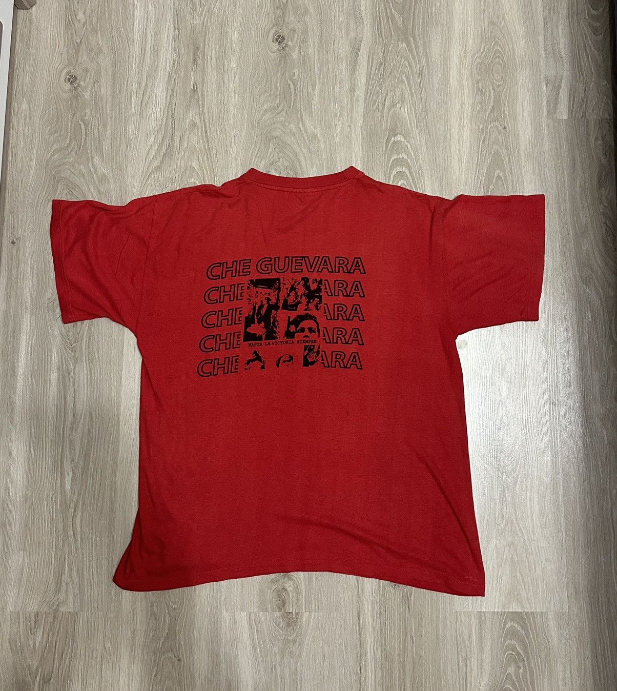 Band Tees × Vintage Vintage Che Guevara Rage Big Logo 90s t-shirt Size US XXL / EU 58 / 5 - 2 Thumbnail