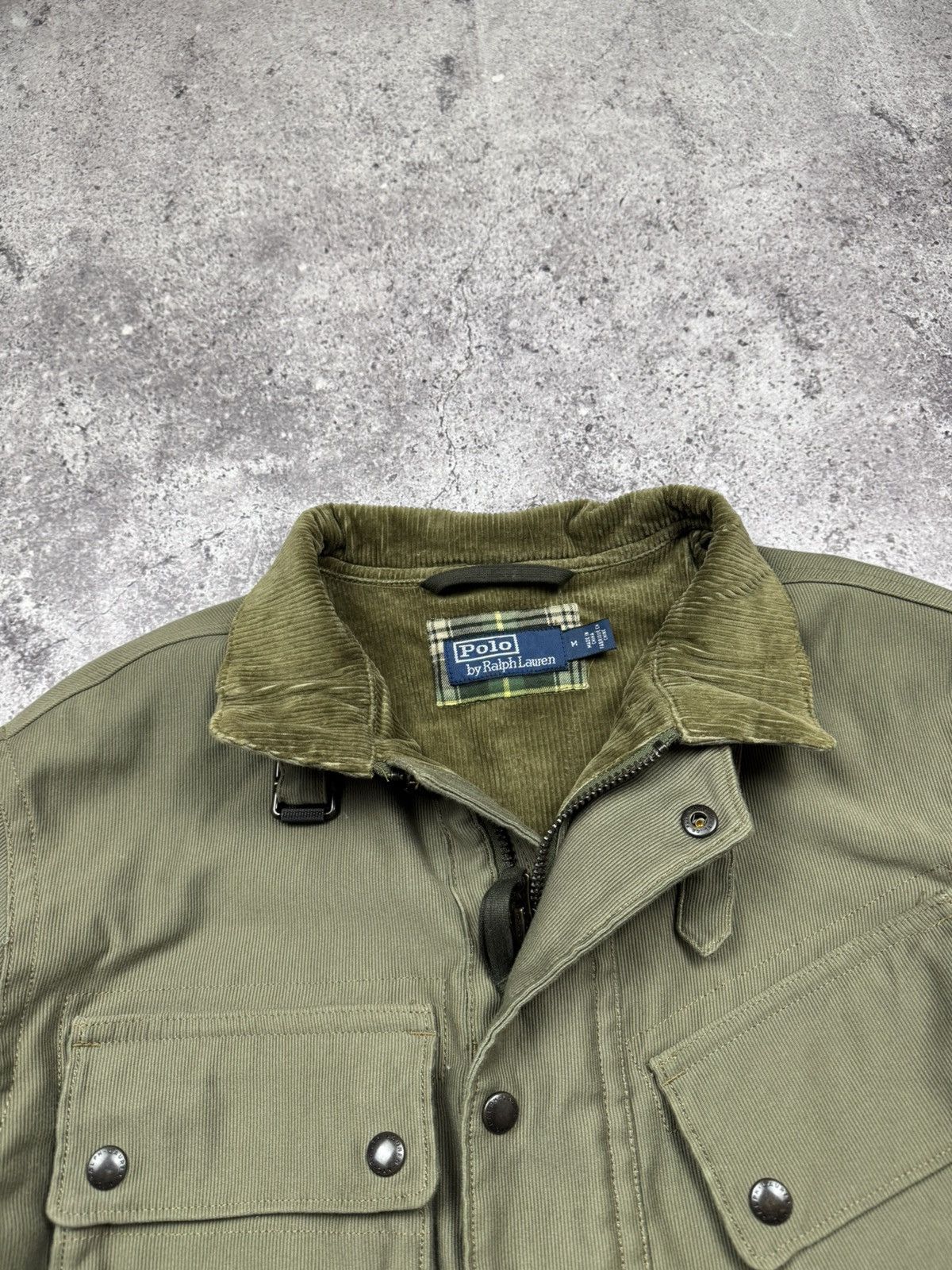 Polo Ralph Lauren Vintage Polo Ralph Lauren Y2K Cargo Military Jacket Japan 90 Size US M / EU 48-50 / 2 - 5 Thumbnail