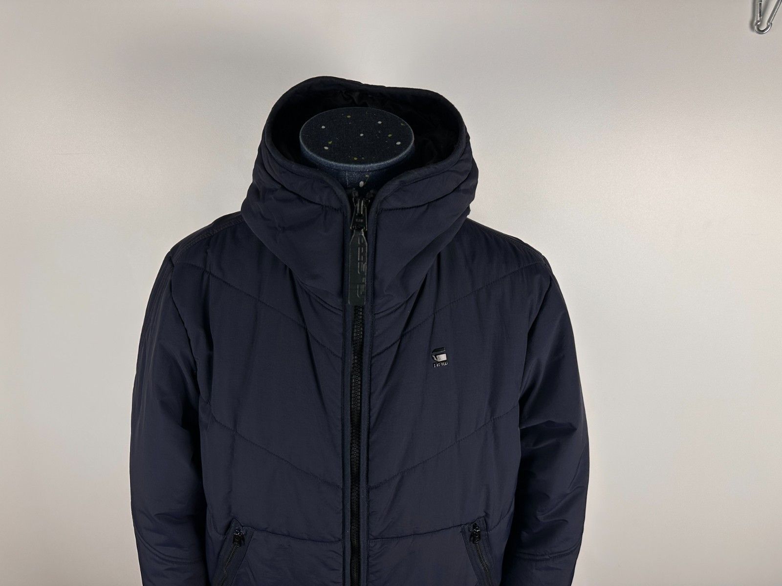 G-Star G Star Strett Short Chevron Parka Winter Navy Jacket Size L Size US L / EU 52-54 / 3 - 2 Thumbnail